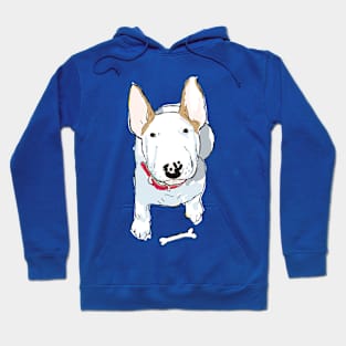 Cute Bull Terrier Dog Hoodie